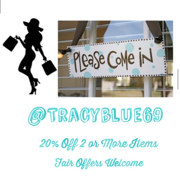 NWOT TORY BURCH Mini Canvas Drawstring Dust Bag - Picture 7 of 7